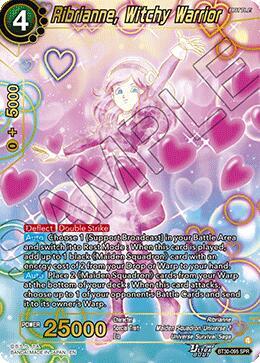 Ribrianne Witchy Warrior SPR BT30-095 Three Glorious Fighters Dragonball Super card
