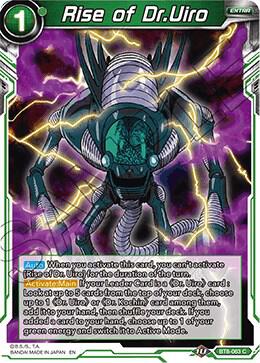 Rise of DrUiro Foil BT8-063 Malicious Machinations Dragonball Super card