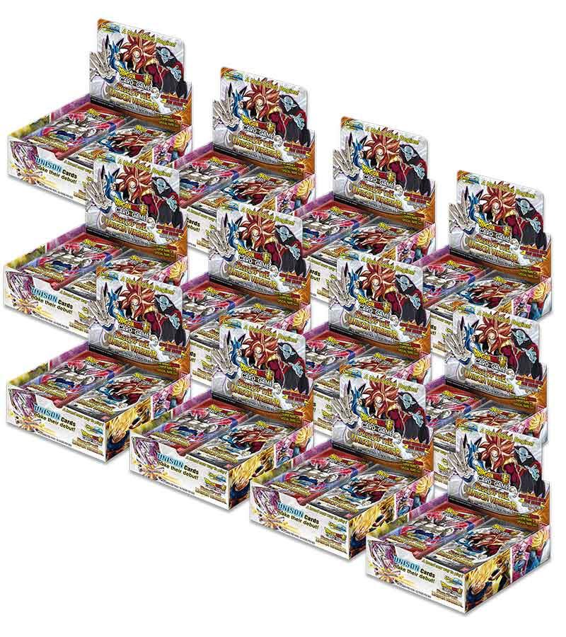 Rise of the Unison Warrior Booster Box Case  Rise of the Unison Warrior Dragonball Super card