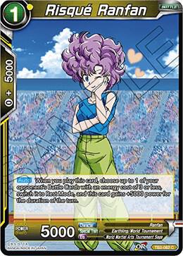Risque Ranfan Foil TB2-062 World Martial Arts Tournament Dragonball Super card