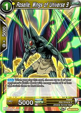 Roselle Wings of Universe 9 DB2-116 Draft Box 05 - Divine Multiverse Dragonball Super card