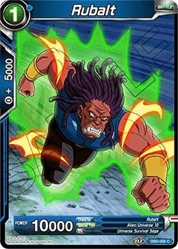 Rubalt Foil DB2-056 Draft Box 05 - Divine Multiverse Dragonball Super card