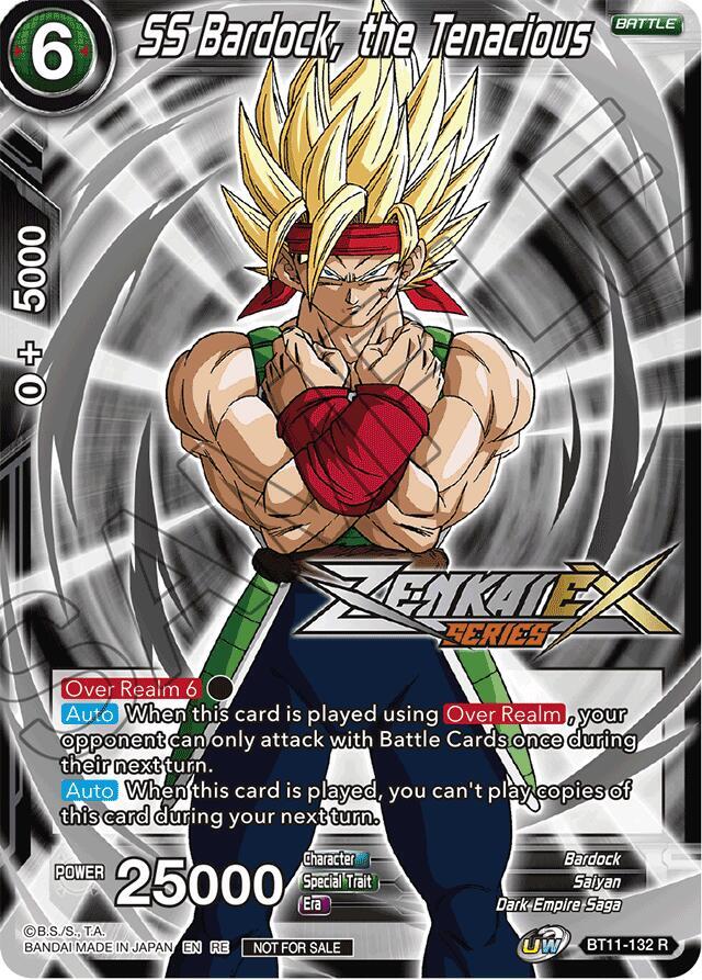 SS Bardock the Tenacious Event Pack 14 BT11-132 Promotion Cards Dragonball Super card