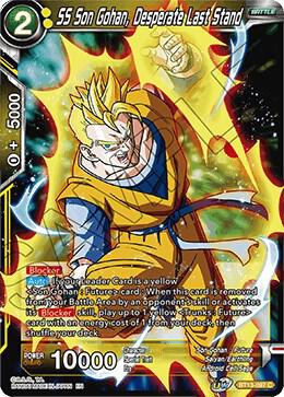 SS Son Gohan Desperate Last Stand Foil BT13-097 Supreme Rivalry Dragonball Super card