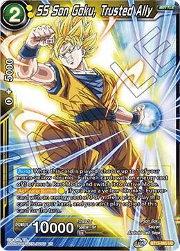 SS Son Goku Trusted Ally Foil BT13-095 Supreme Rivalry Dragonball Super card