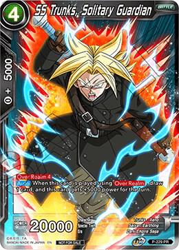 SS Trunks Solitary Guardian P-229 Promotion Cards Dragonball Super card