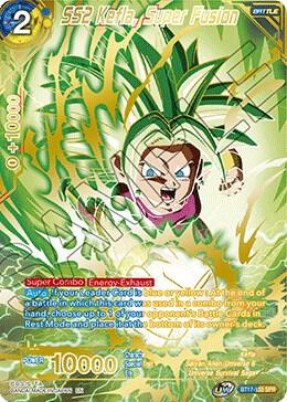 SS2 Kefla Super Fusion SPR BT17-133 Ultimate Squad Dragonball Super card