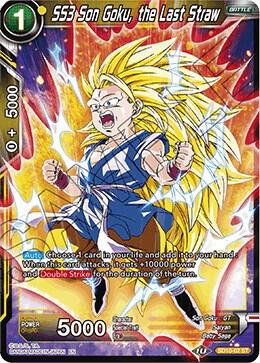SS3 Son Goku the Last Straw Foil SD10-02 Malicious Machinations Dragonball Super card