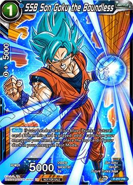SSB Son Goku the Boundless P-217 Promotion Cards Dragonball Super card