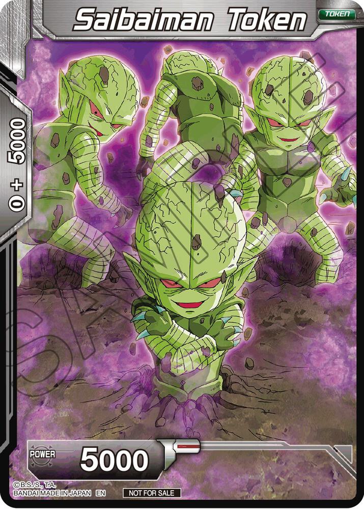 Saibaiman Token Premier TO Online Event Series 2020  Tournament Promotion Cards Dragonball Super card