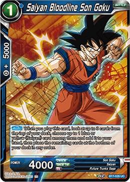 Saiyan Bloodline Son Goku Foil BT7-028 Assault of the Saiyans Dragonball Super card