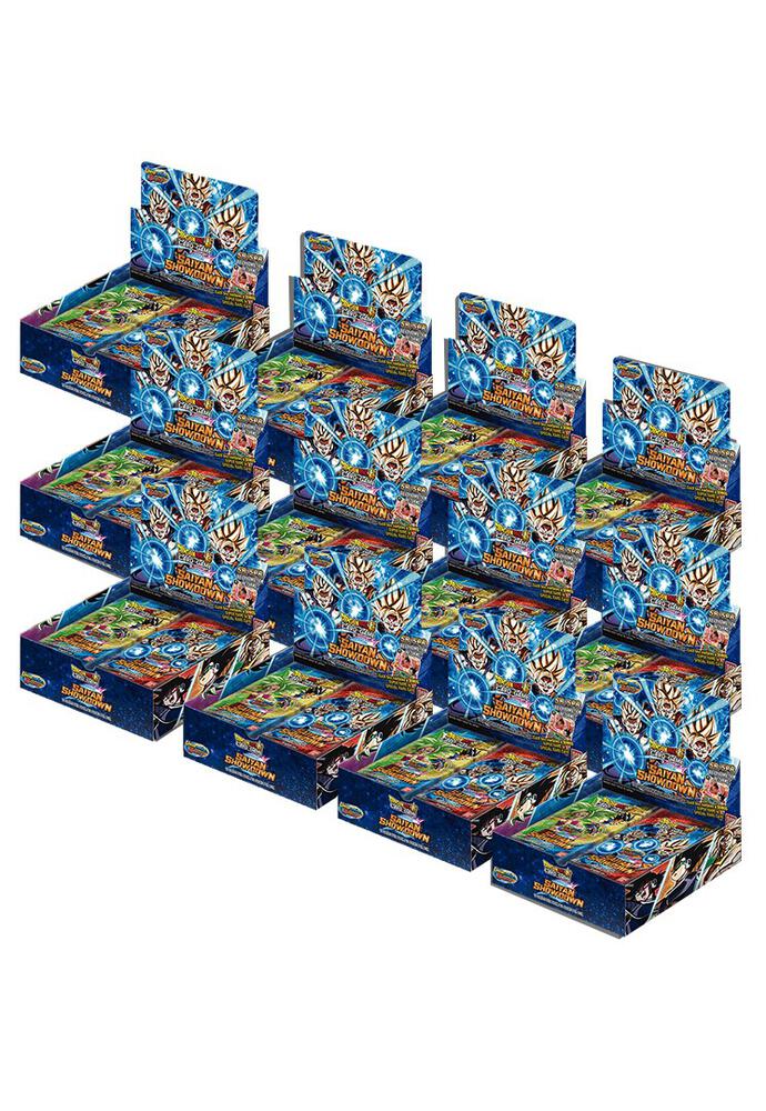 Saiyan Showdown Booster Box Case Saiyan Showdown Dragonball Super card
