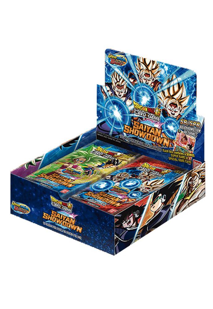Saiyan Showdown Booster Box Saiyan Showdown Dragonball Super card