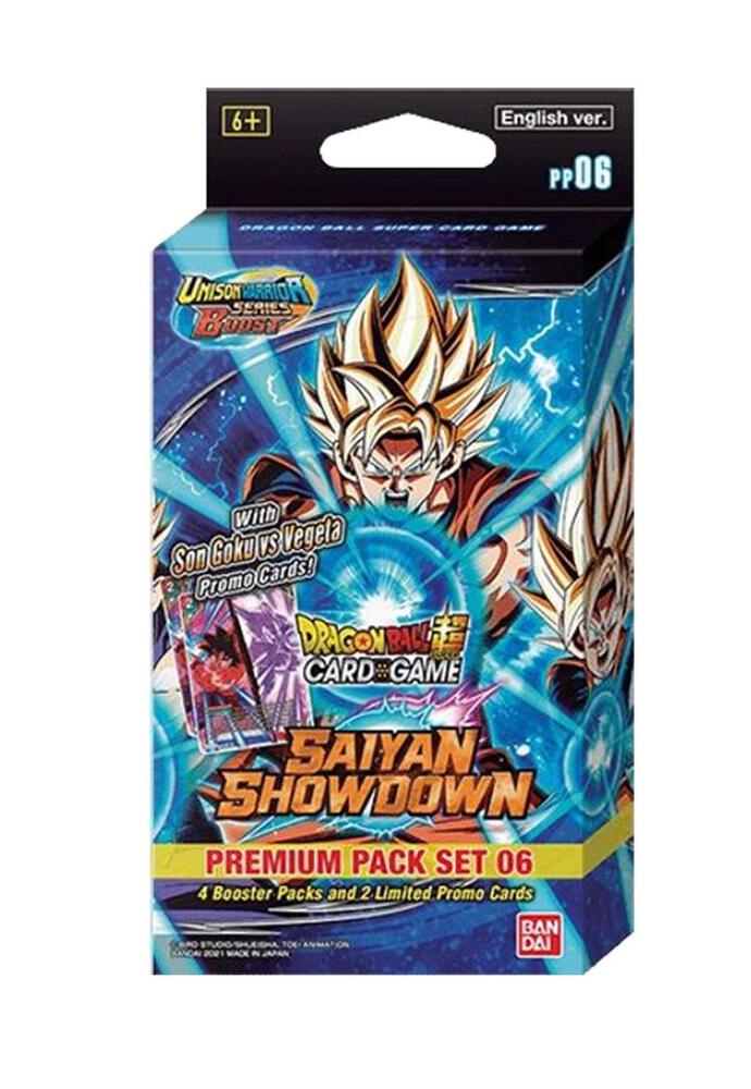 Saiyan Showdown Premium Pack Set 06 Saiyan Showdown Dragonball Super card