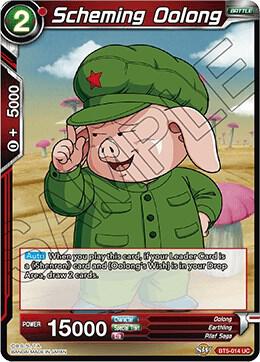 Scheming Oolong Foil BT5-014 Miraculous Revival Dragonball Super card