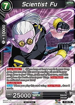 Scientist Fu P-036 Promotion Cards Dragonball Super card