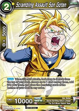 Scrambling Assault Son Goten P-062 Promotion Cards Dragonball Super card
