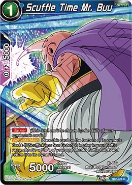 Scuffle Time Mr Buu Foil TB2-028 World Martial Arts Tournament Dragonball Super card