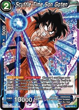 Scuffle Time Son Goten Foil TB2-022 World Martial Arts Tournament Dragonball Super card