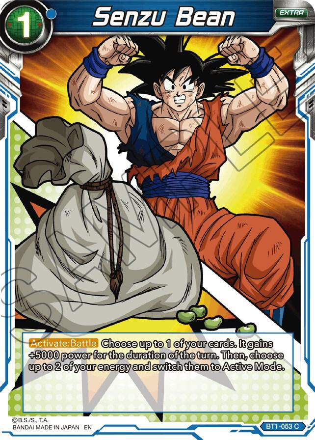 Senzu Bean Reprint Foil BT1-053 Battle Evolution Booster Dragonball Super card