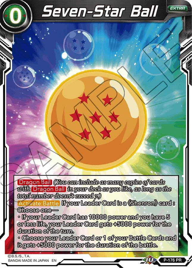 Seven Star Ball P-176 Promotion Cards Dragonball Super card