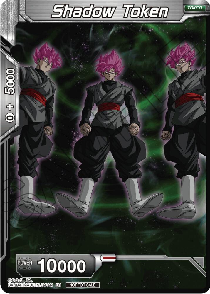 Shadow Token Championship Token Card Pack 2023 Vol1 Silver Foil  Tournament Promotion Cards Dragonball Super card