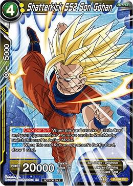 Shatterkick SS2 Son Gohan Foil P-099 Promotion Cards Dragonball Super card