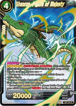 Shenron Figure of Majesty SD7-04 Miraculous Revival Dragonball Super card