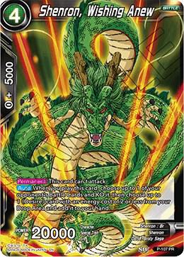 Shenron Wishing Anew P-107 Promotion Cards Dragonball Super card