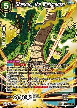 Shenron the Wishgranter BT5-110 Miraculous Revival Dragonball Super card