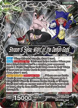 Shroom and Salsa Shroom and Salsa Might of the Demon Gods Foil BT12-123 Vicious Rejuvenation Dragonball Super card