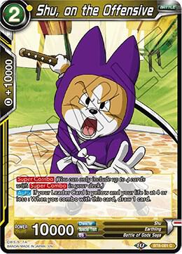 Shu on the Offensive BT8-081 Malicious Machinations Dragonball Super card