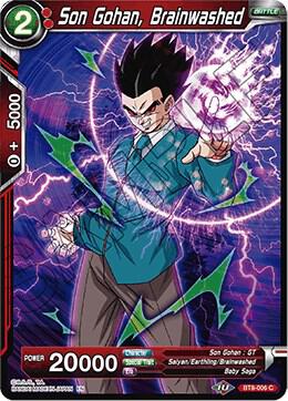 Son Gohan Brainwashed Foil BT8-006 Malicious Machinations Dragonball Super card