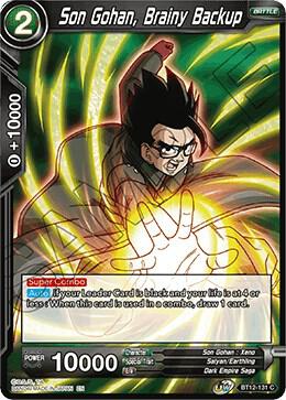 Son Gohan Brainy Backup Foil BT12-131 Vicious Rejuvenation Dragonball Super card