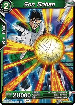 Son Gohan DB3-056 Draft Box 06 - Giant Force Dragonball Super card