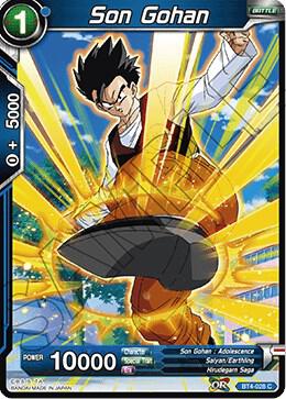 Son Gohan Foil BT4-028 Colossal Warfare Dragonball Super card