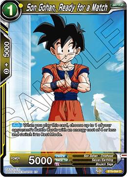 Son Gohan Ready for a Match Foil BT6-084 Destroyer Kings Dragonball Super card
