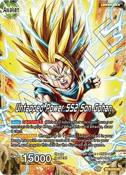 Son Gohan Untapped Power SS2 Son Gohan Foil BT6-079 Destroyer Kings Dragonball Super card