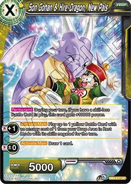 Son Gohan and Hire Dragon New Pals DB3-077 Draft Box 06 - Giant Force Dragonball Super card