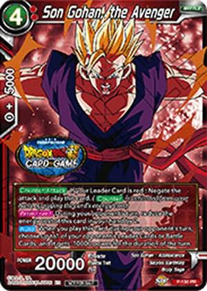 Son Gohan the Avenger P-138 Tournament Promotion Cards Dragonball Super card