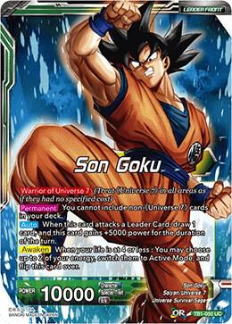 Son Goku Sharpened Power Son Goku Foil TB1-050 Tournament of Power Dragonball Super card