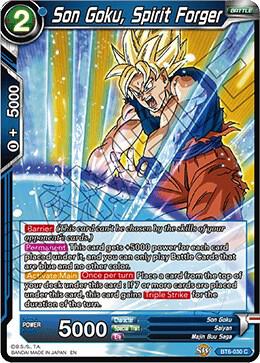 Son Goku Spirit Forger BT6-030 Destroyer Kings Dragonball Super card