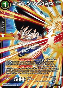 Son Goku the Adventure Begins BT6-107 Destroyer Kings Dragonball Super card