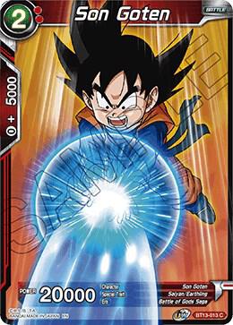 Son Goten Foil BT13-013 Supreme Rivalry Dragonball Super card