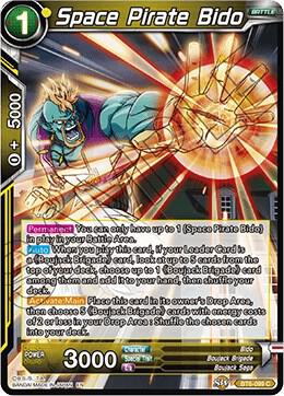 Space Pirate Bido BT6-099 Destroyer Kings Dragonball Super card
