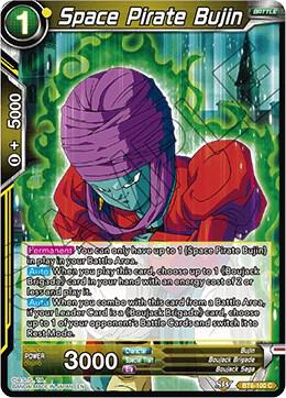 Space Pirate Bujin Foil BT6-100 Destroyer Kings Dragonball Super card