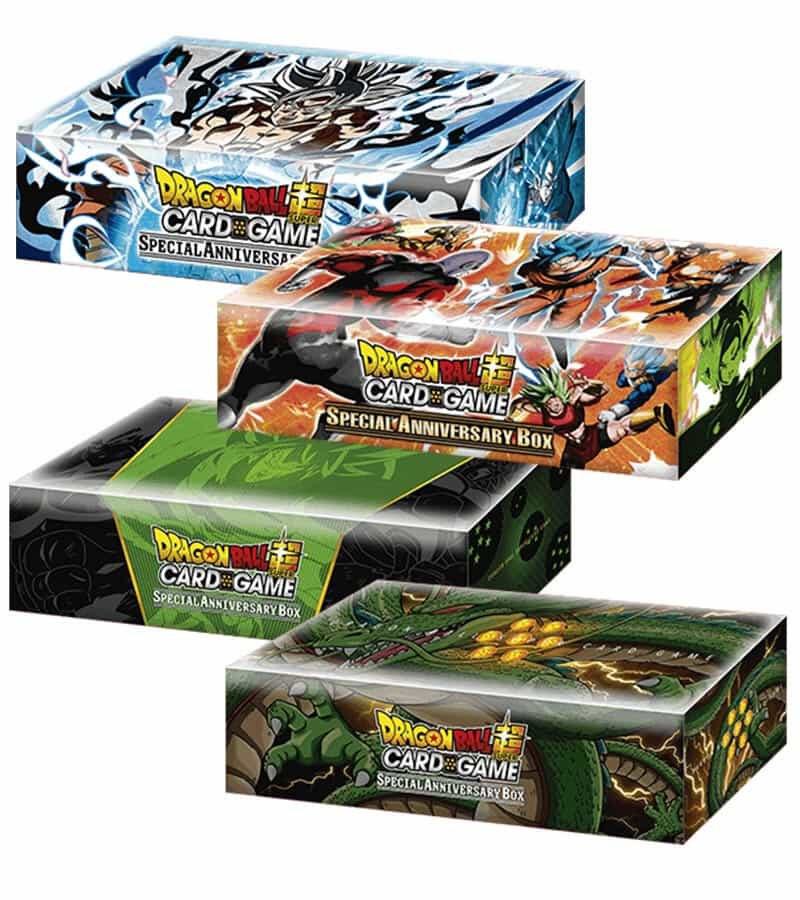 Special Anniversary Box 2019 Display  Special Anniversary Set Dragonball Super card
