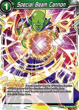 Special Beam Cannon Foil BT4-068 Colossal Warfare Dragonball Super card