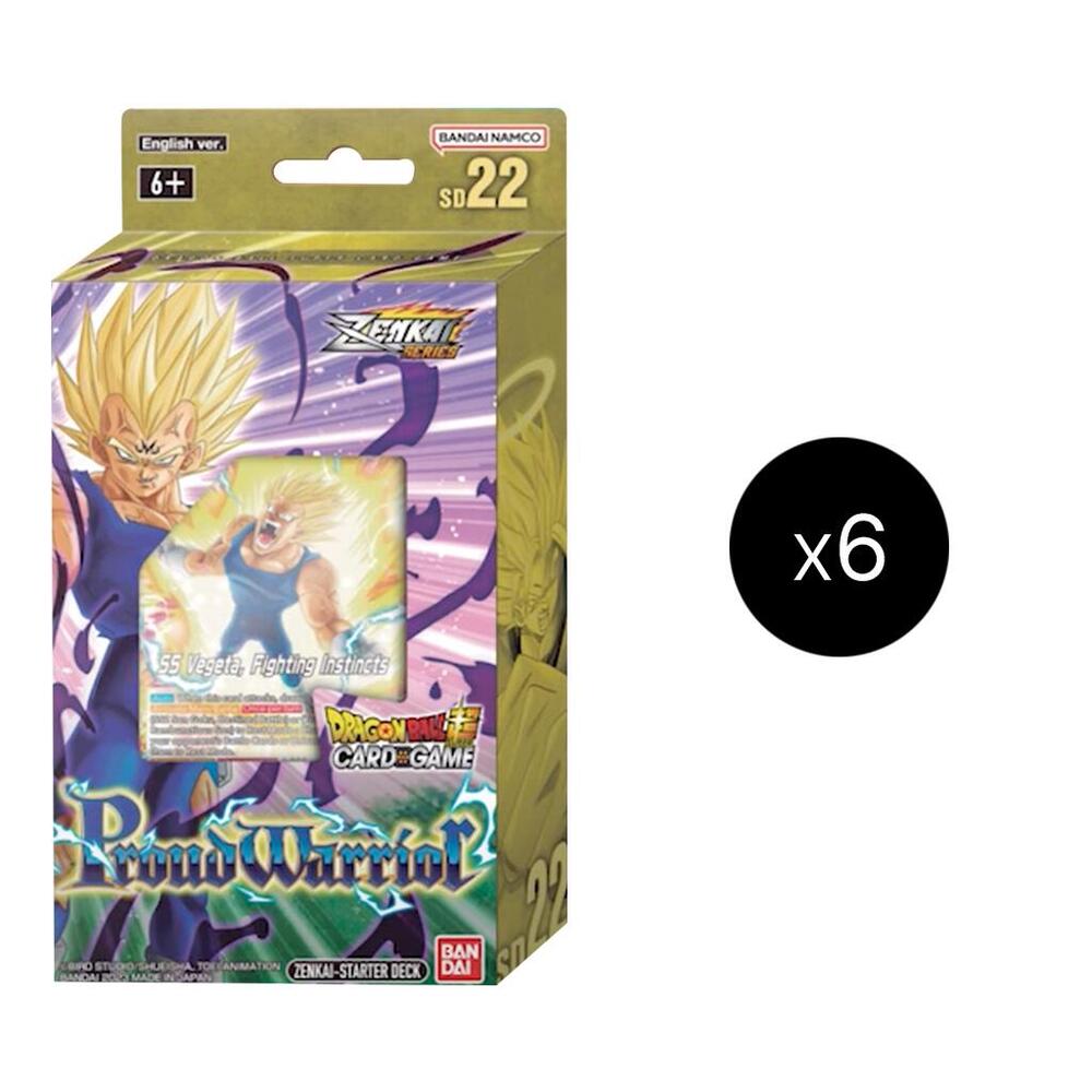 Starter Deck 22 Proud Warrior Display Power Absorbed Dragonball Super card