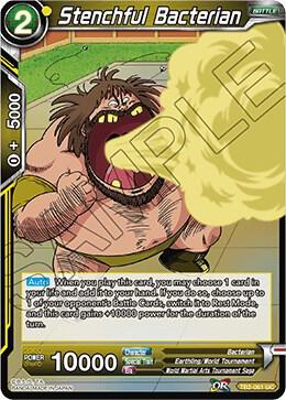 Stenchful Bacterian Foil TB2-061 World Martial Arts Tournament Dragonball Super card